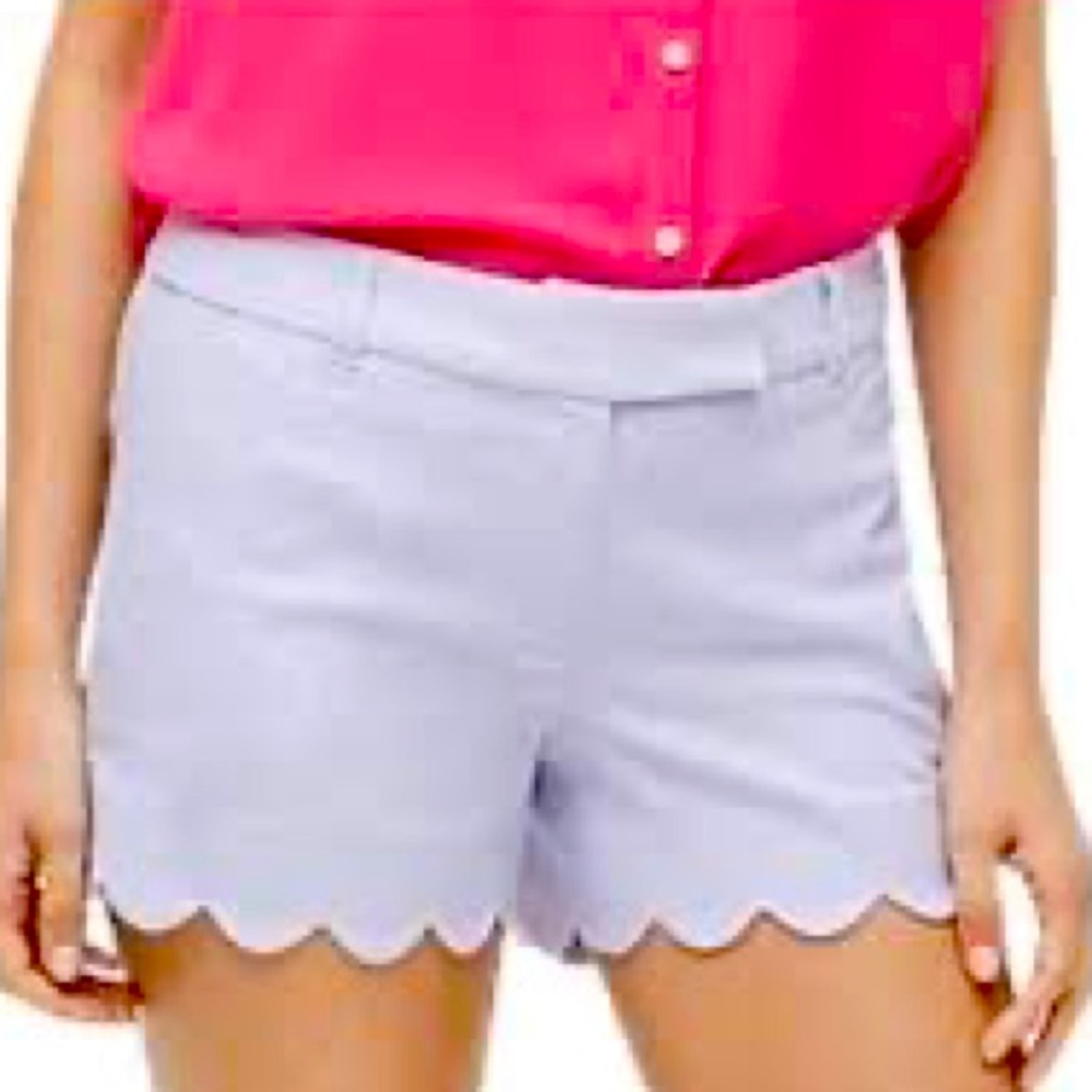 JCrew Factory Scalloped Shorts